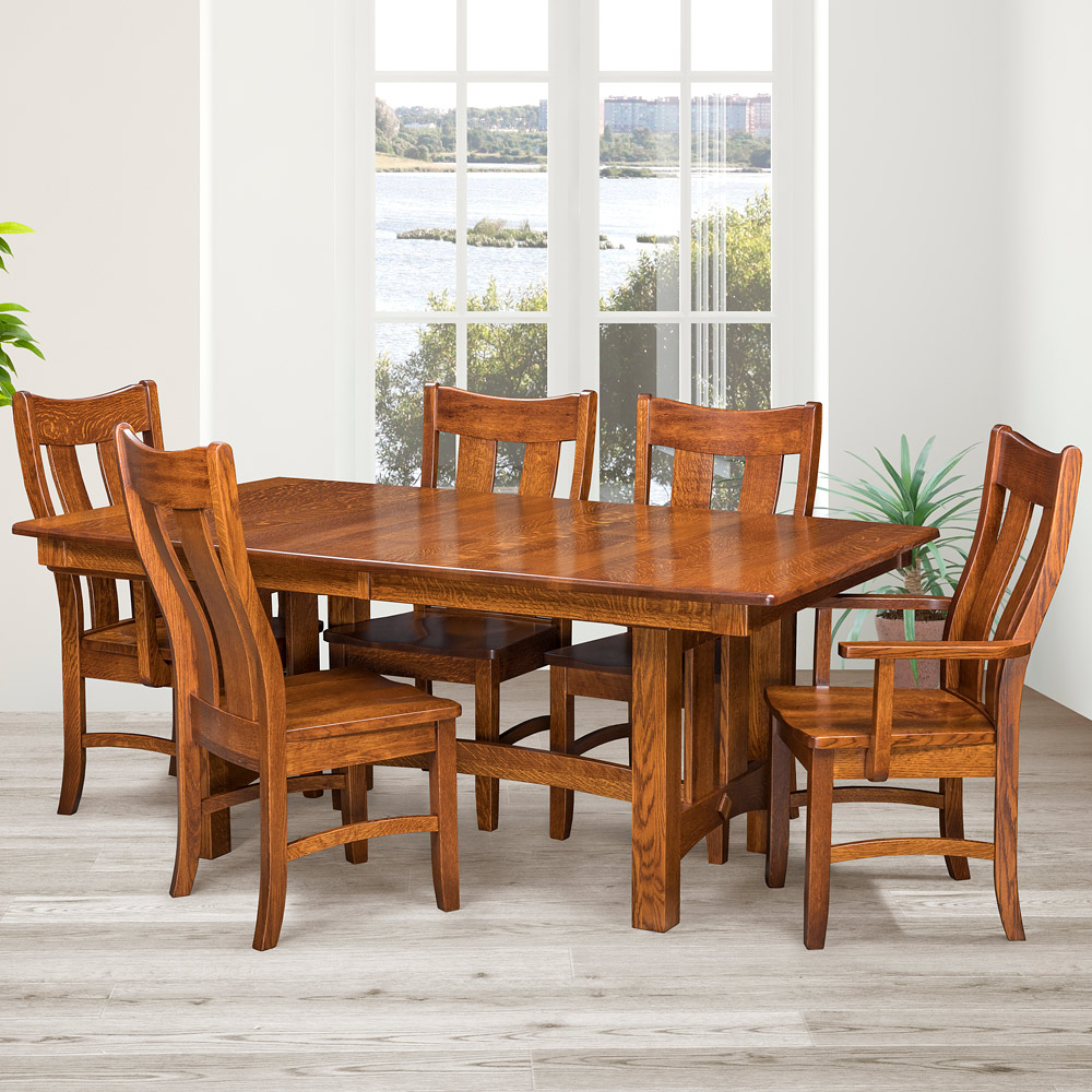 Amish Craftsman Dining Set